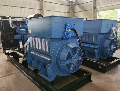 安徽池祁高速第一批4台玉柴配太阳集团tyc4633600kw/10.5Kv高压发电机组即将交付